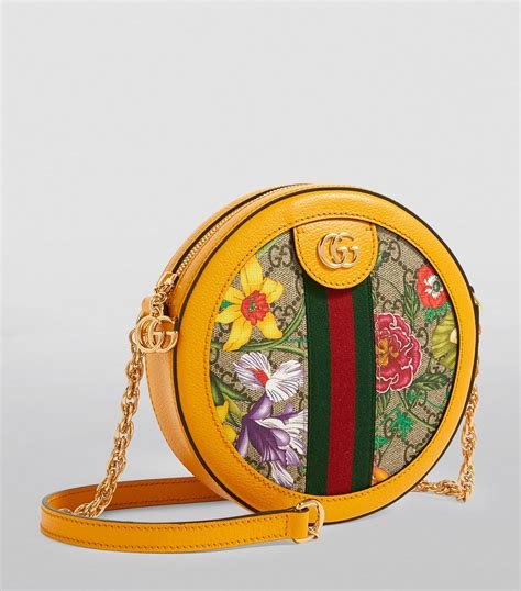 gucci gg supreme bag floral mini|gucci ophidia clear bag.